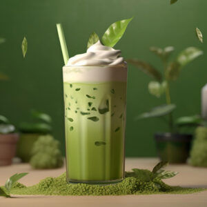 Iced Strawberry Matcha